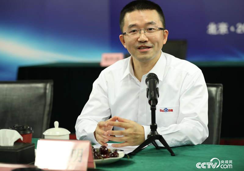 Speech by Yin Shiming, Vice President of Baidu and General Manager of intelligent cloud Business Group (photo by Liu Huicheng)